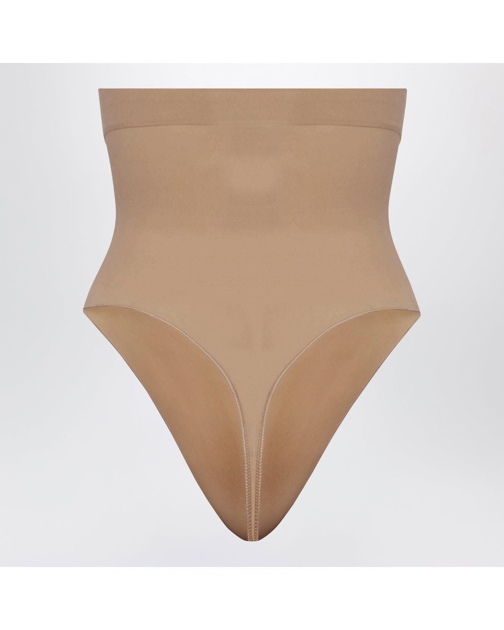 Skims Natural Sculpt Seamless High-Waisted Shaping Thong