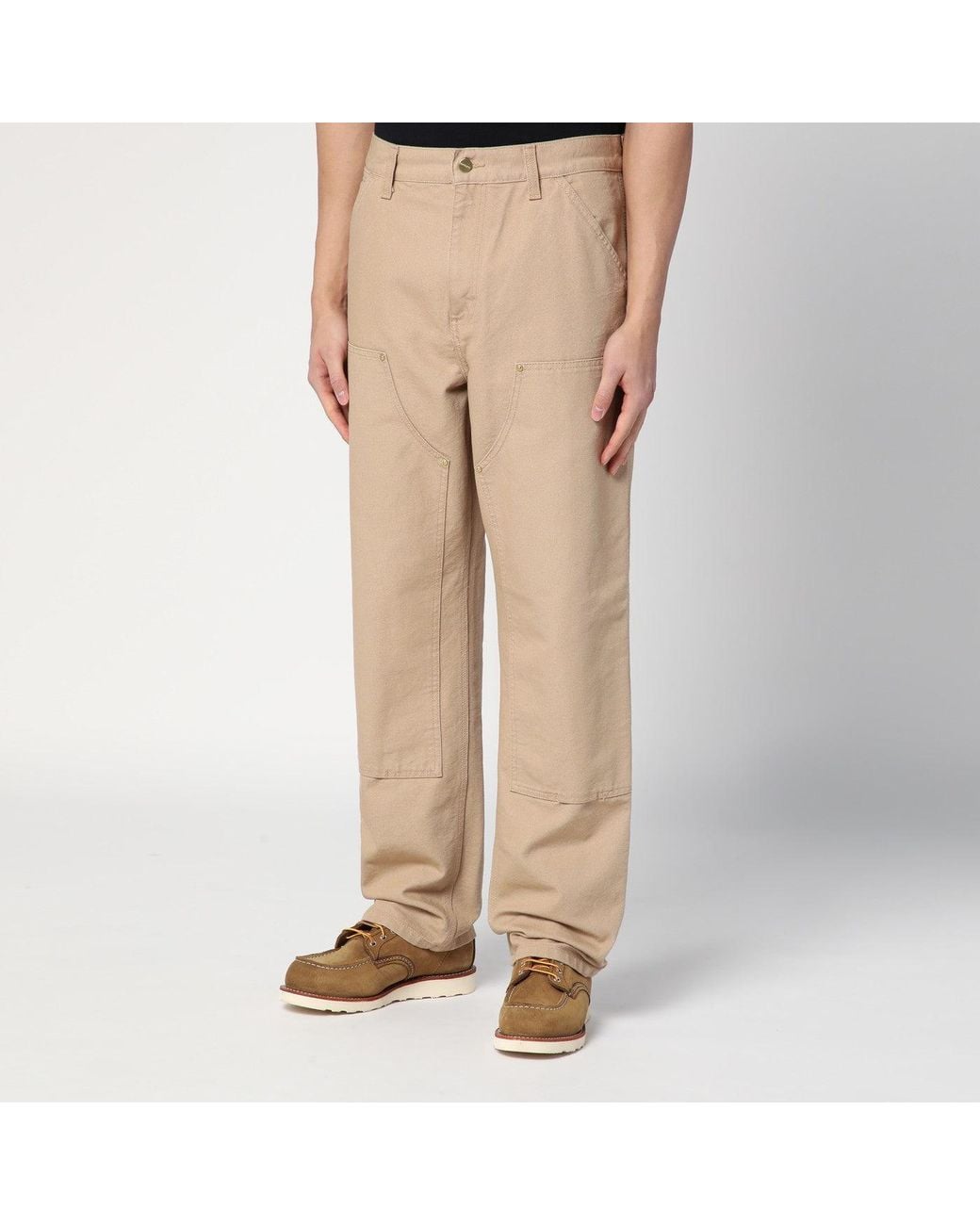 Carhartt Natural Dusty Rinsed Double Knee Pant for men
