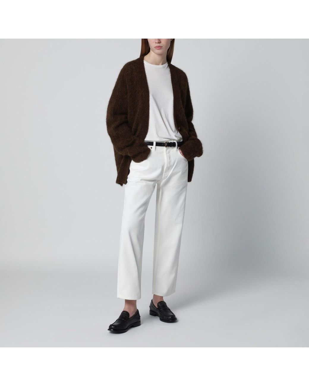 Golden Goose Deluxe Brand White Cotton Trousers for men