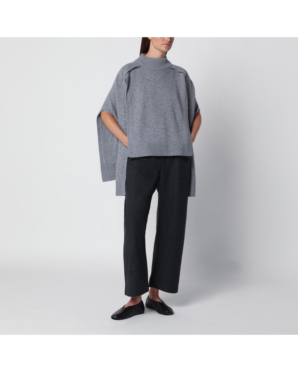 Source Unknown Black Roanna Dark Trousers