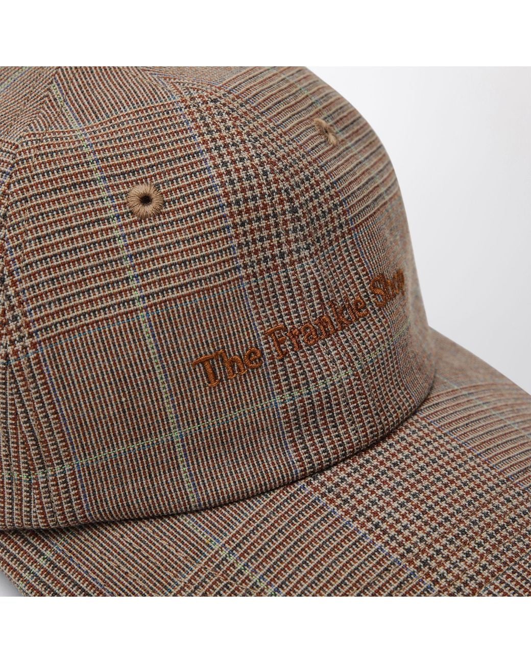 Frankie Shop Brown Prince Of Wales Frankie Cap