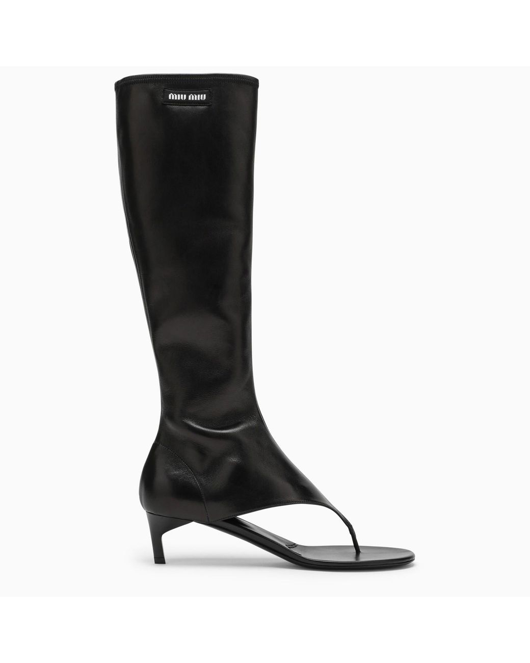 miu miu nappa leather sneakers