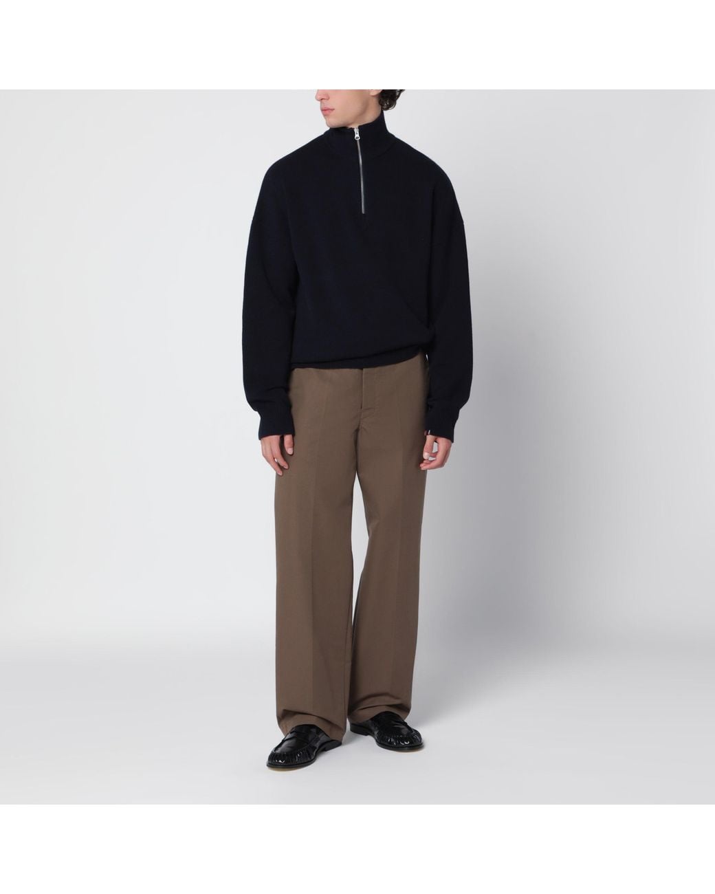 Extreme Cashmere Blue N°235 Hike Sweater for men