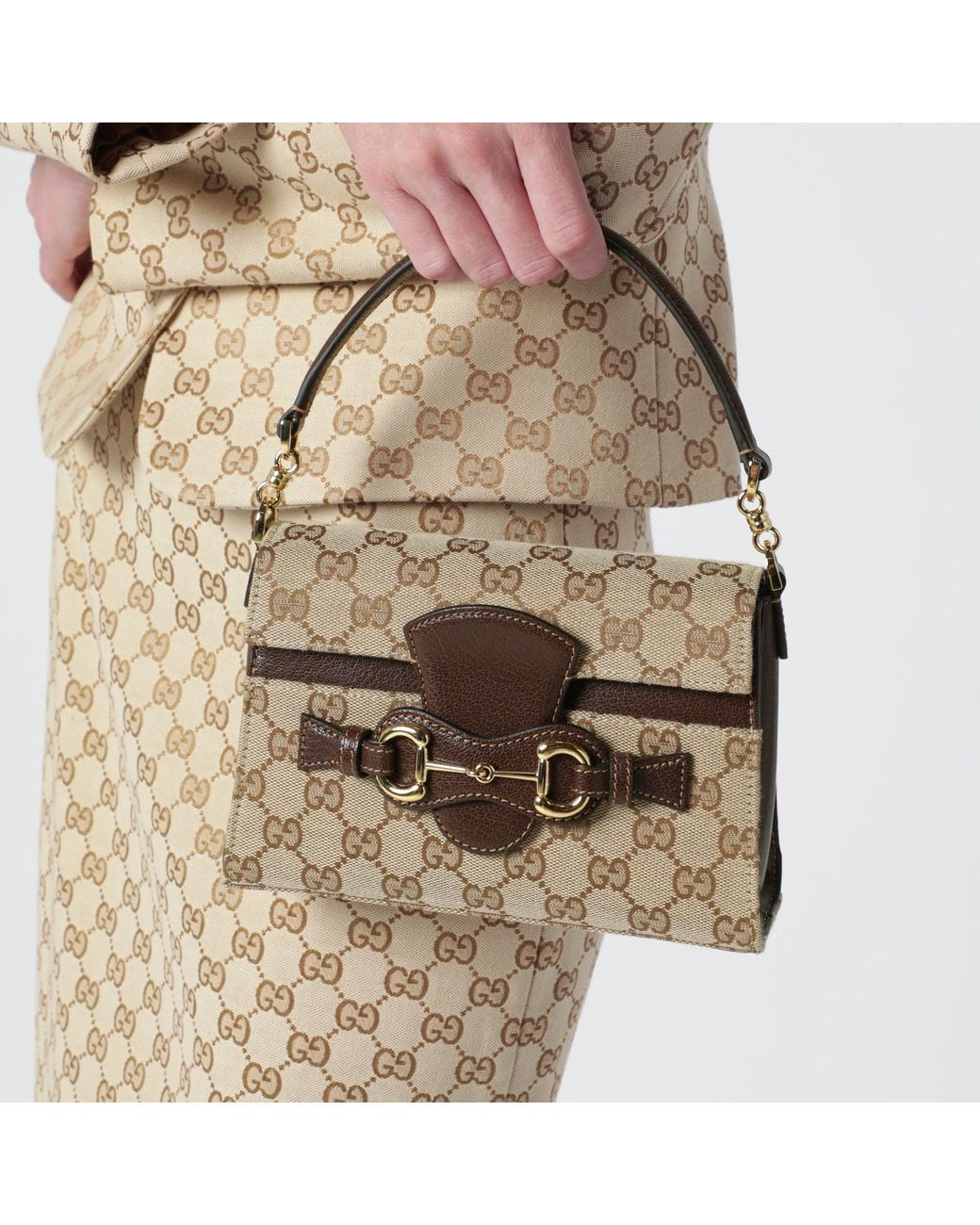 Gucci Metallic Duomo Small Top Handle Bag