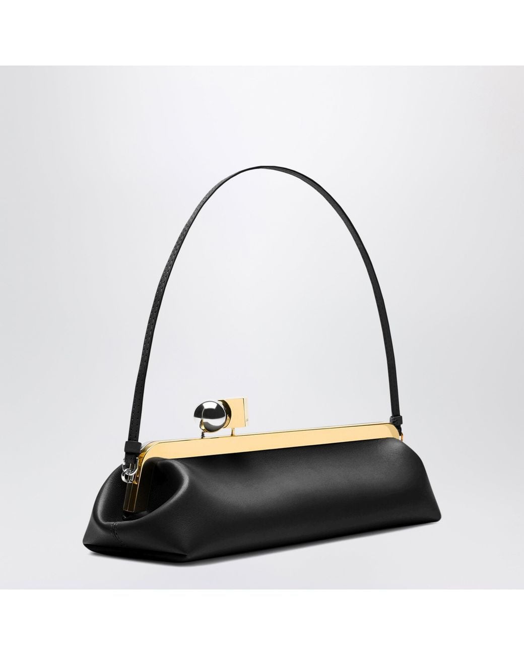 Jacquemus Black Salon Leather Pouch
