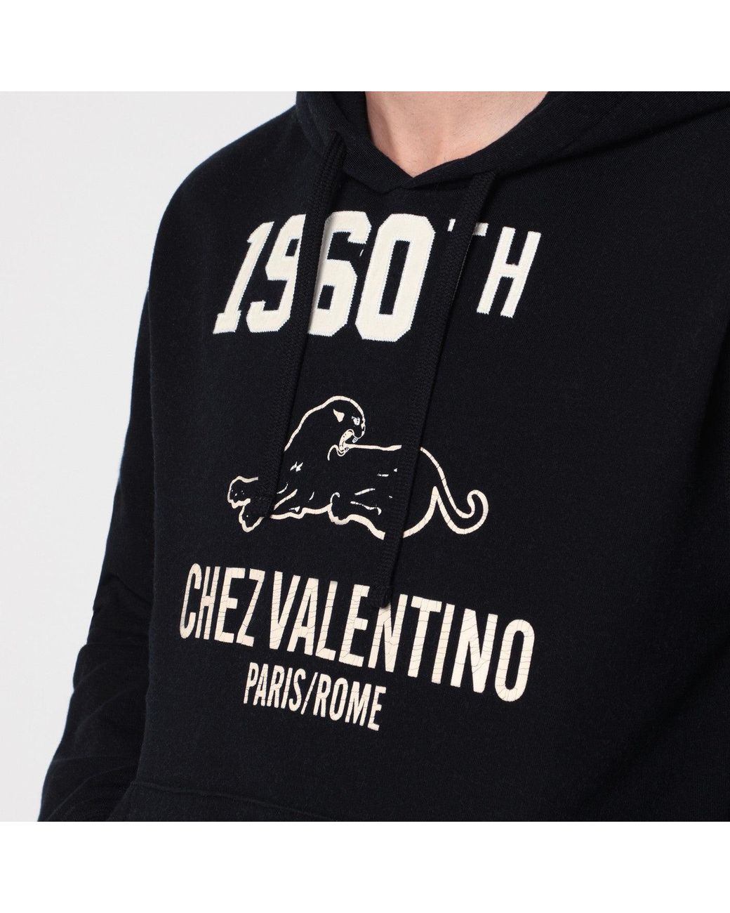 Valentino Black Sweater 1960 Chez for men