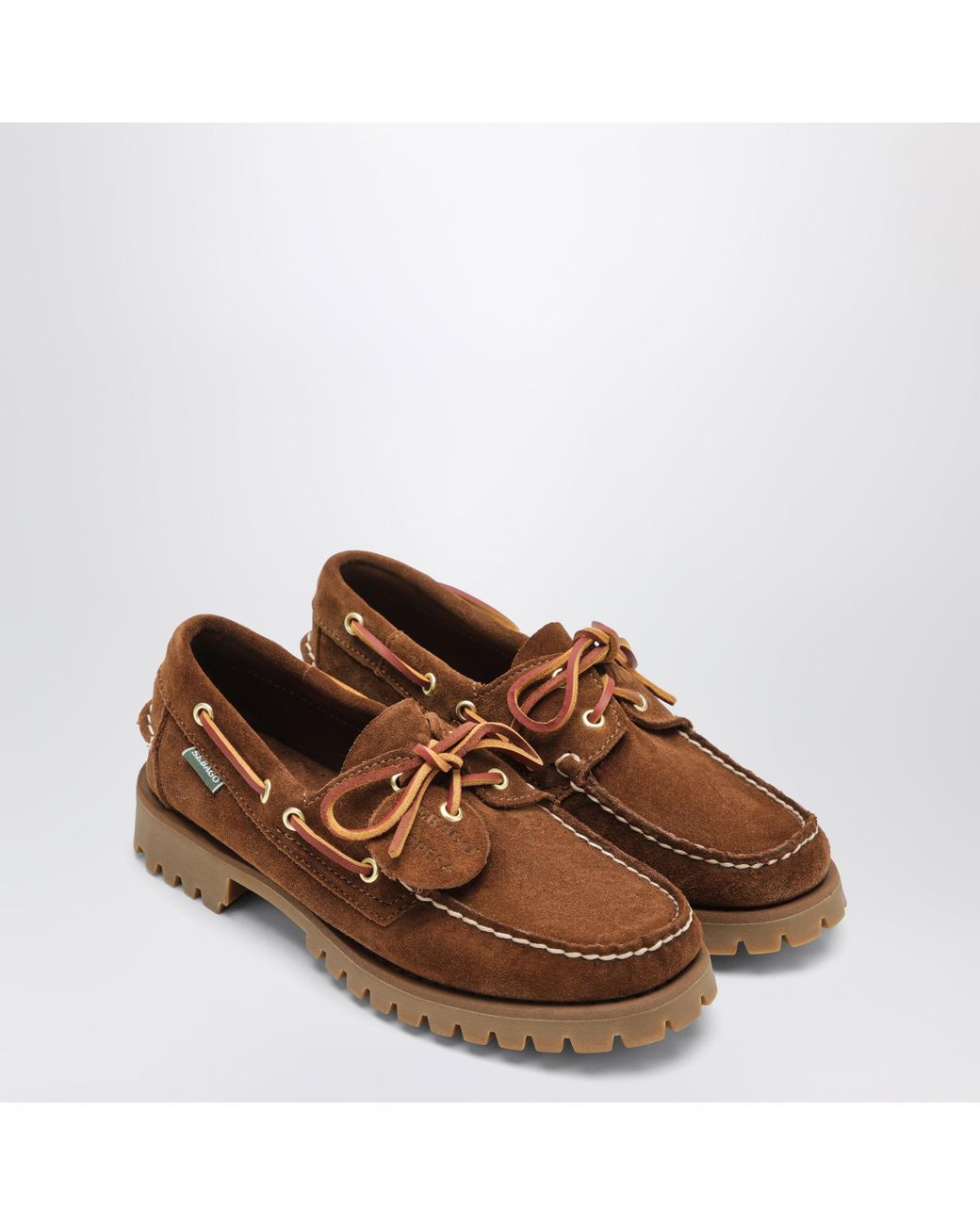 Sebago Brown Ranger Artisan Ox Boat Shoes