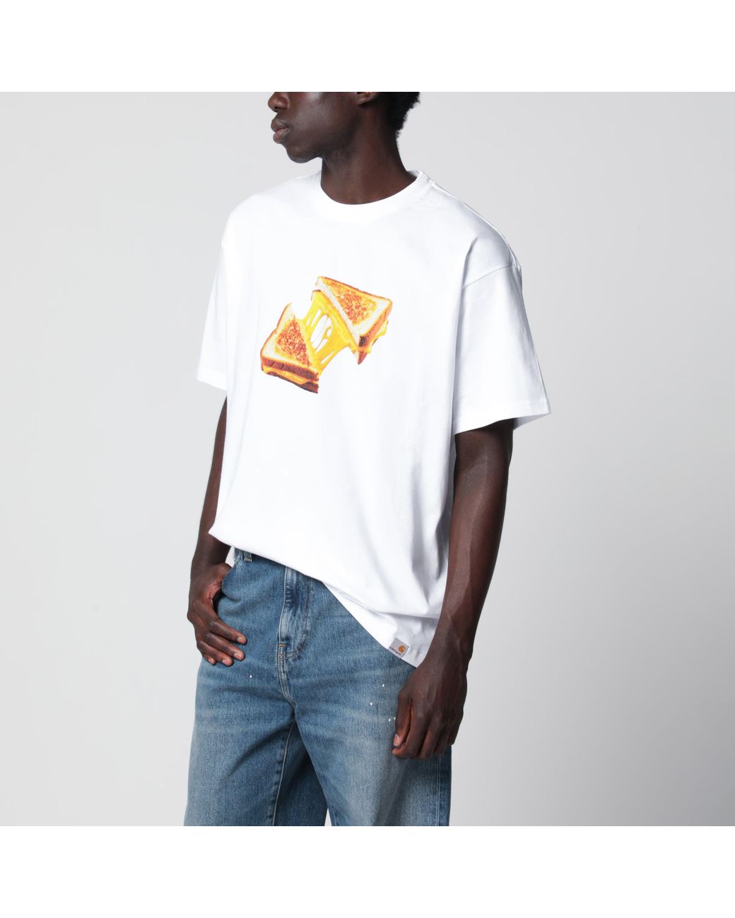 Carhartt White S/S Cheese Toast T-Shirt for men