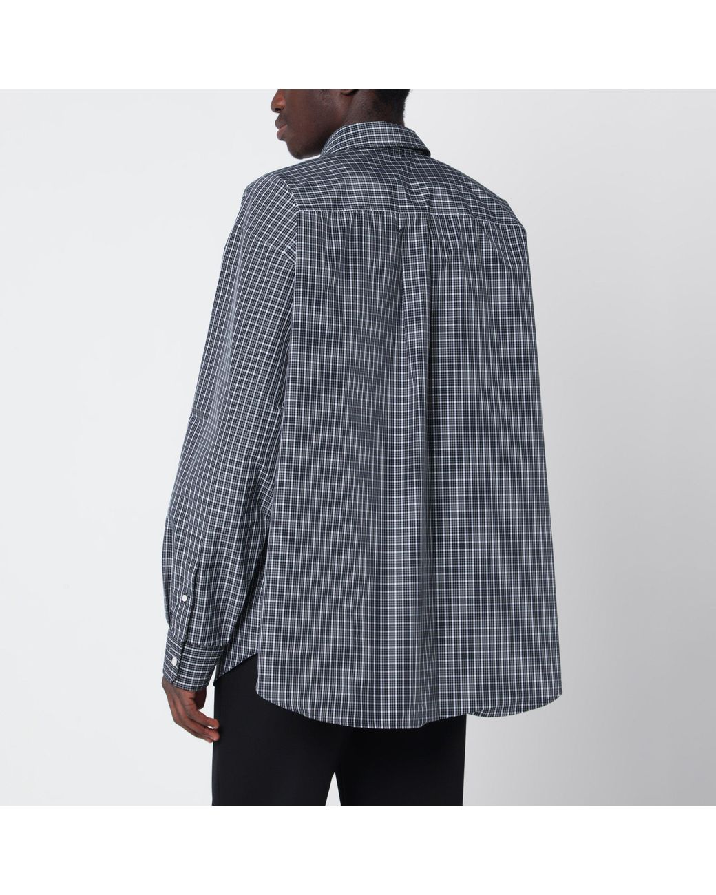Loewe Blue And Technical Cotton Shirt for men