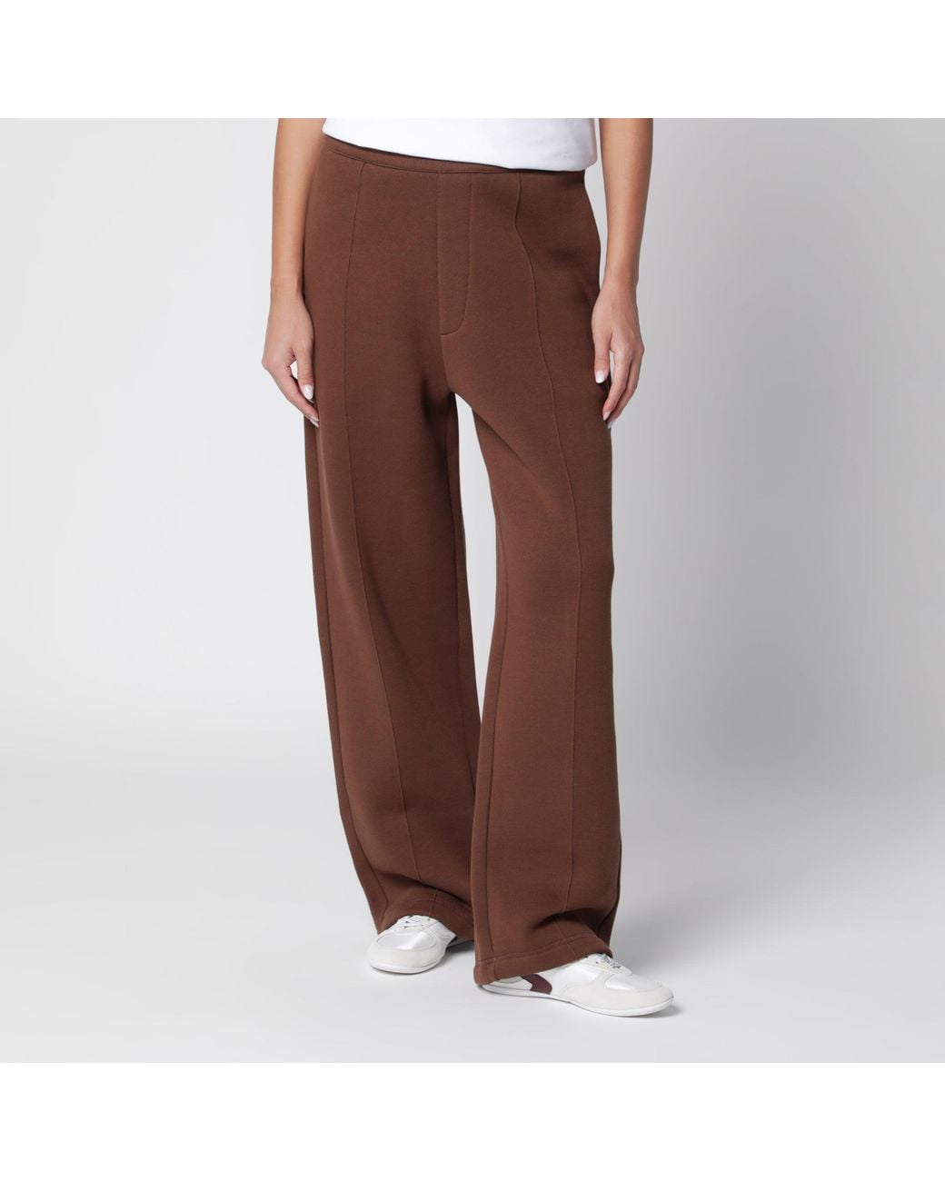 AMI Brown Ami De Coeur Jogging Trousers