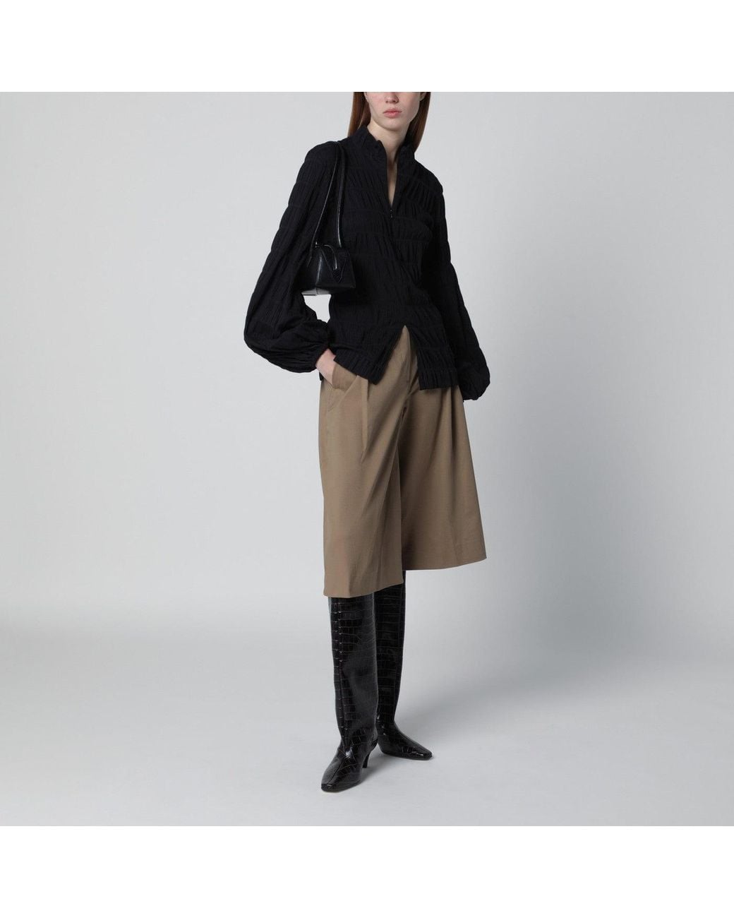 Thelatest Black Dalila Shirt