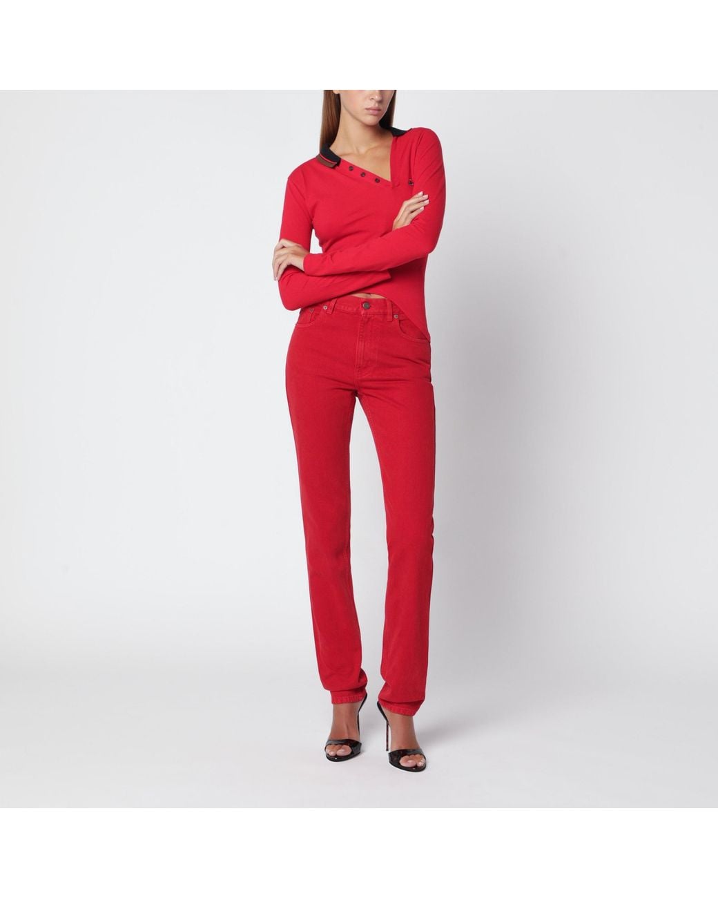 Vivienne Westwood Red Glory Cotton Polo Shirt