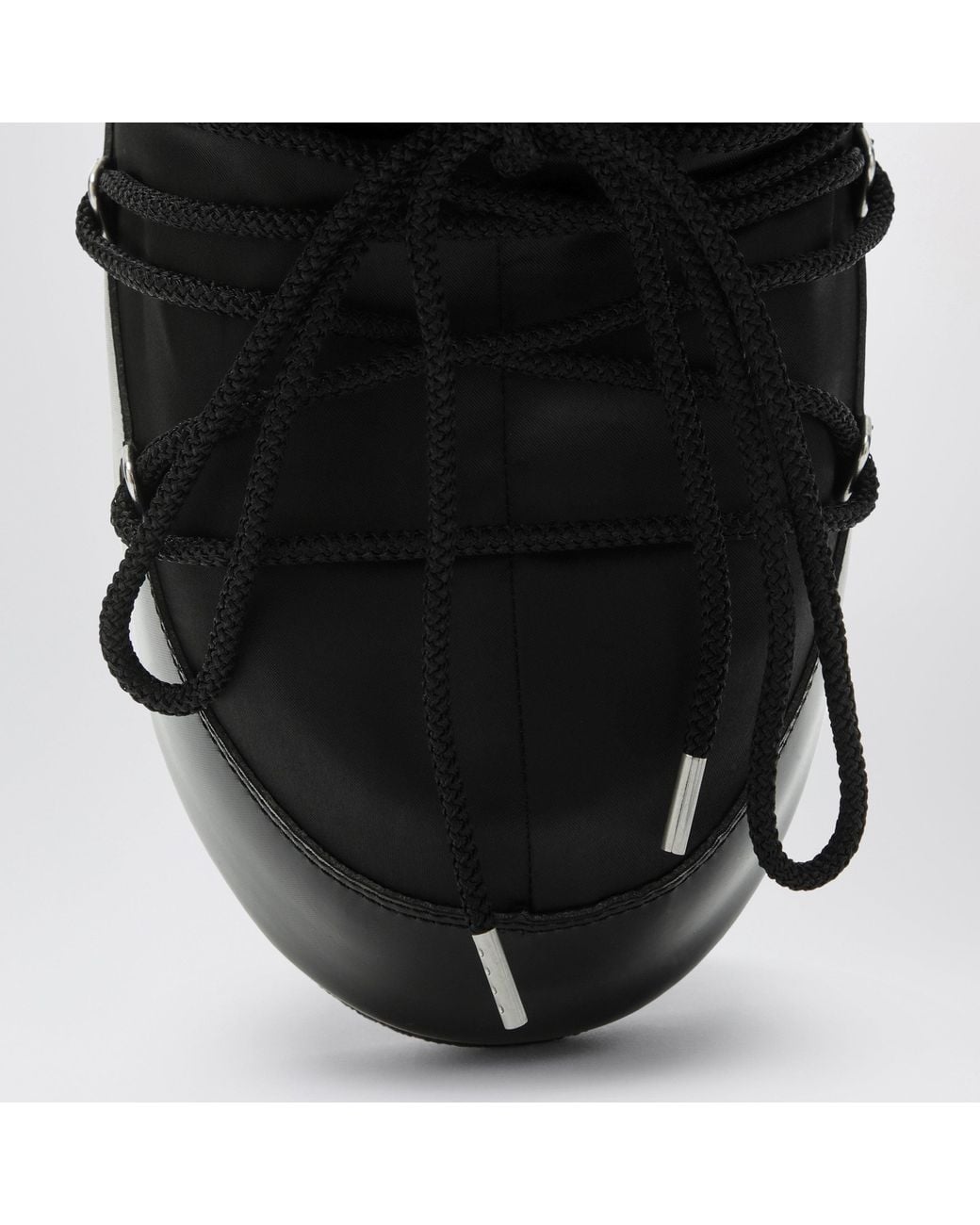 Moon Boot Black Icon Low Glance Boots