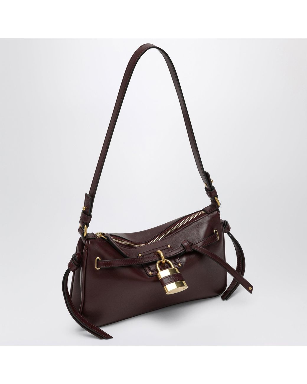 Chloé Brown Burnt Mini Paddington Sling Pouch