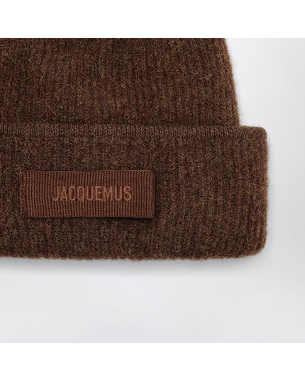 Jacquemus Brown Gros Grain Beanie