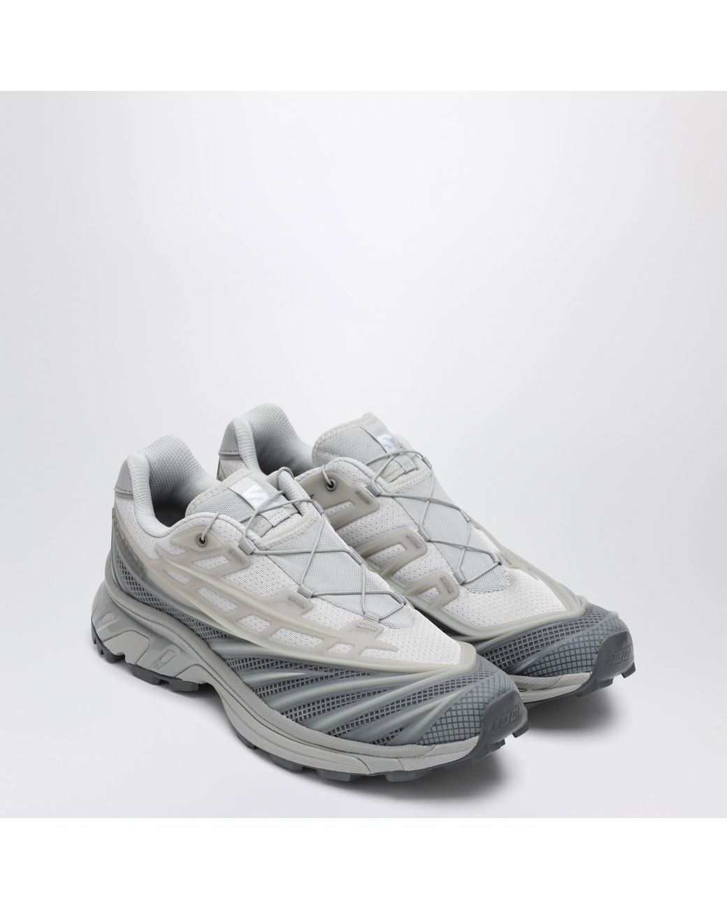 Salomon Gray Xt-Evo Fabric Sneakers for men