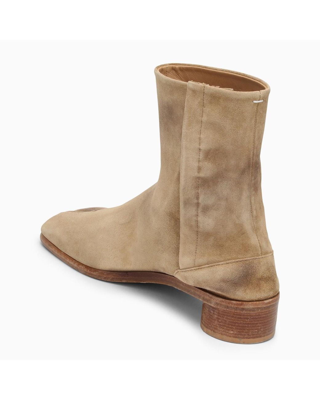 margiela suede boots