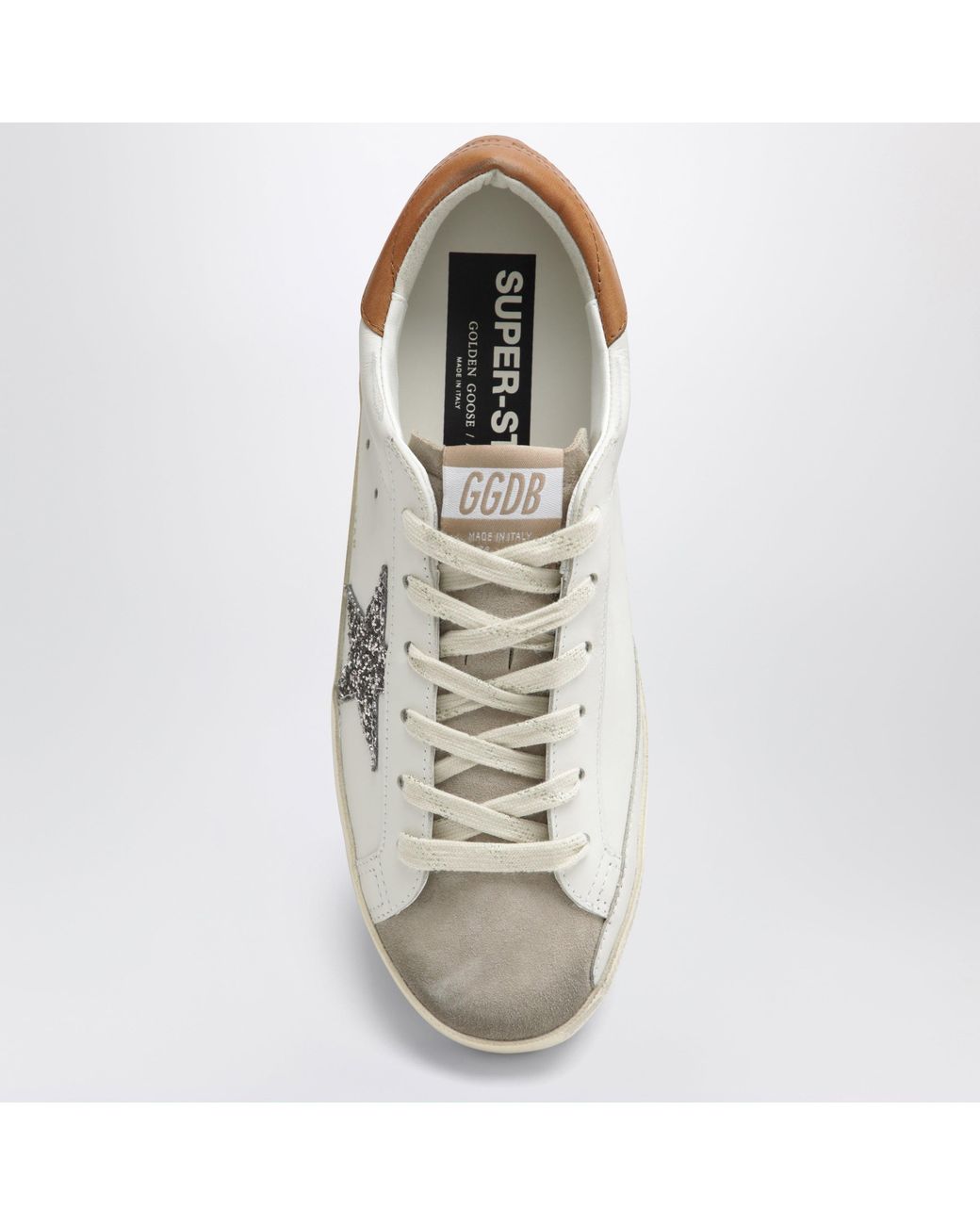 Golden Goose Deluxe Brand White Super-Star Sneakers