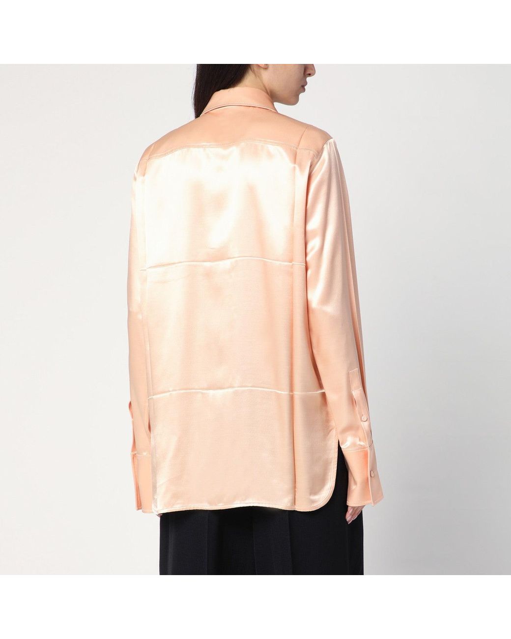 Jil Sander Natural Shirt With Tie