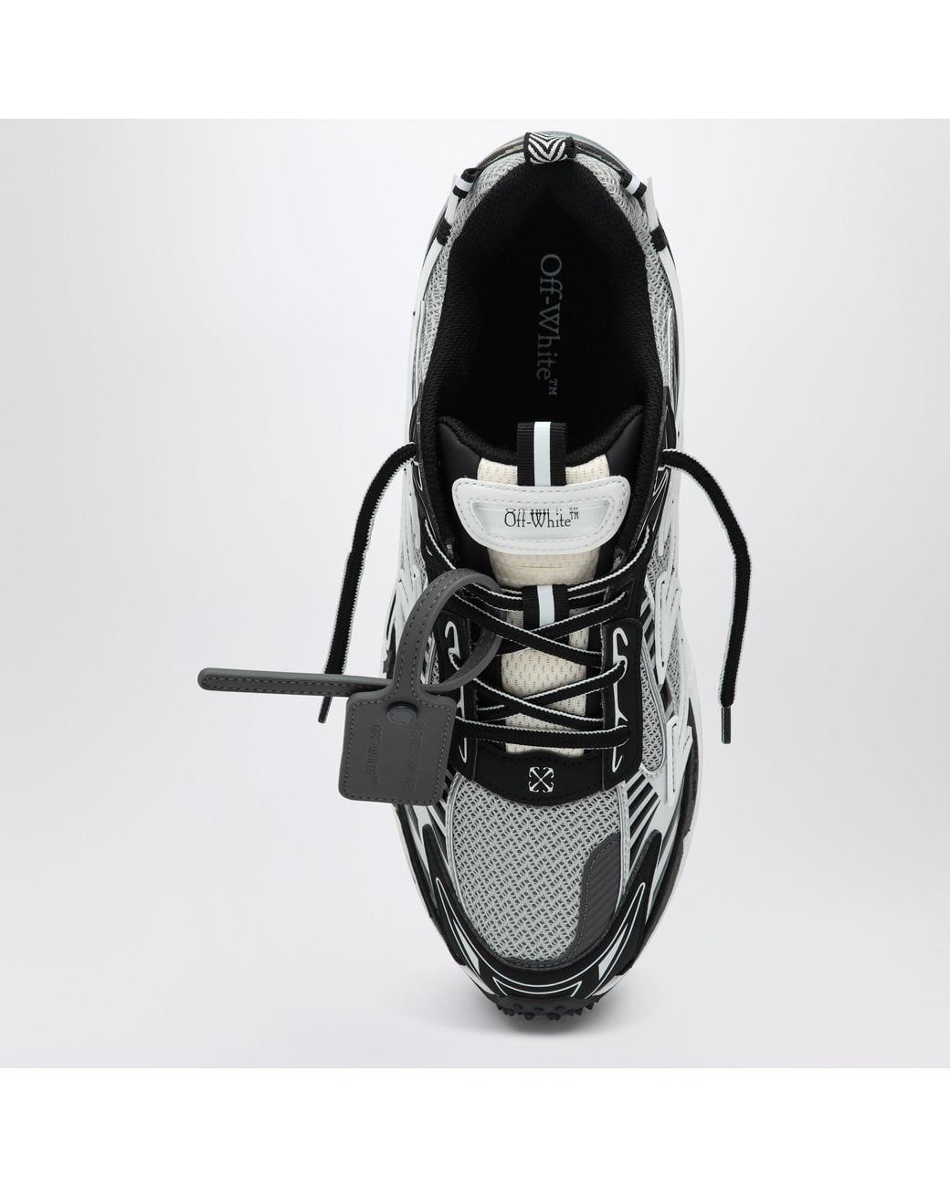 Off-White c/o Virgil Abloh Black Be Right Back Low-Top Sneakers for men