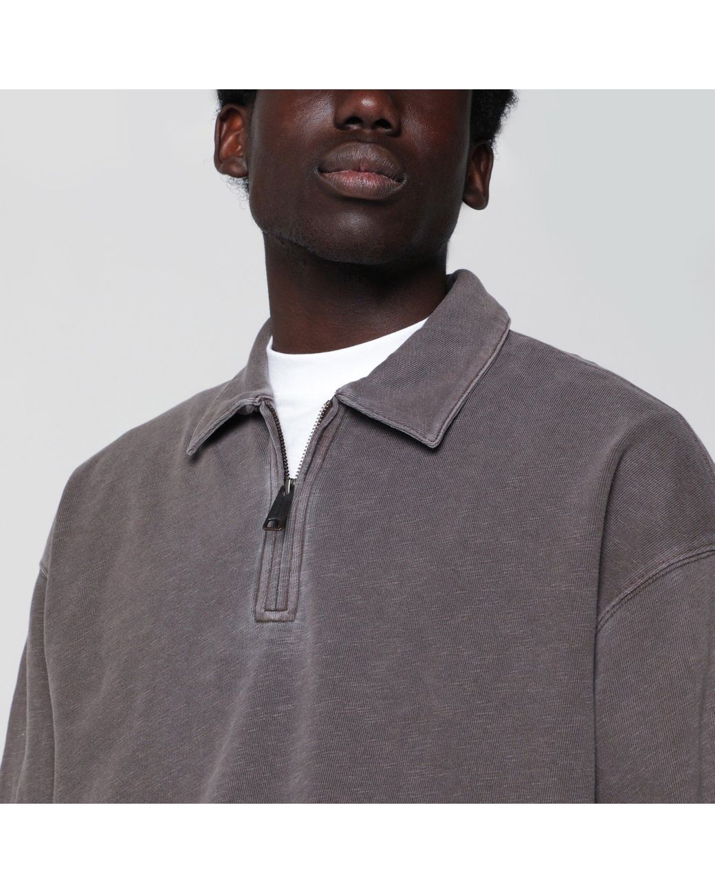 Carhartt Gray Harper Polo for men