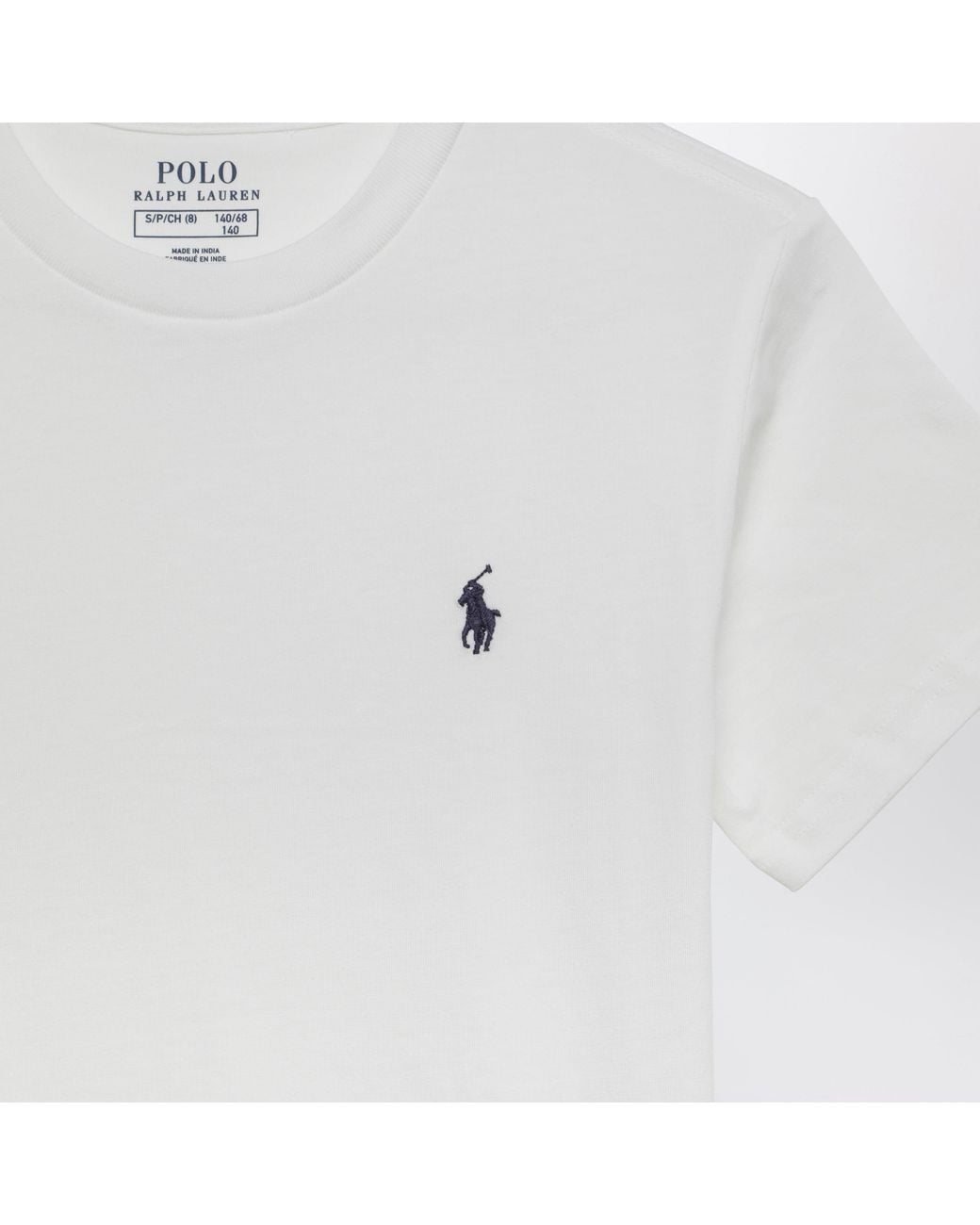 Polo Ralph Lauren White Cotton T-Shirt