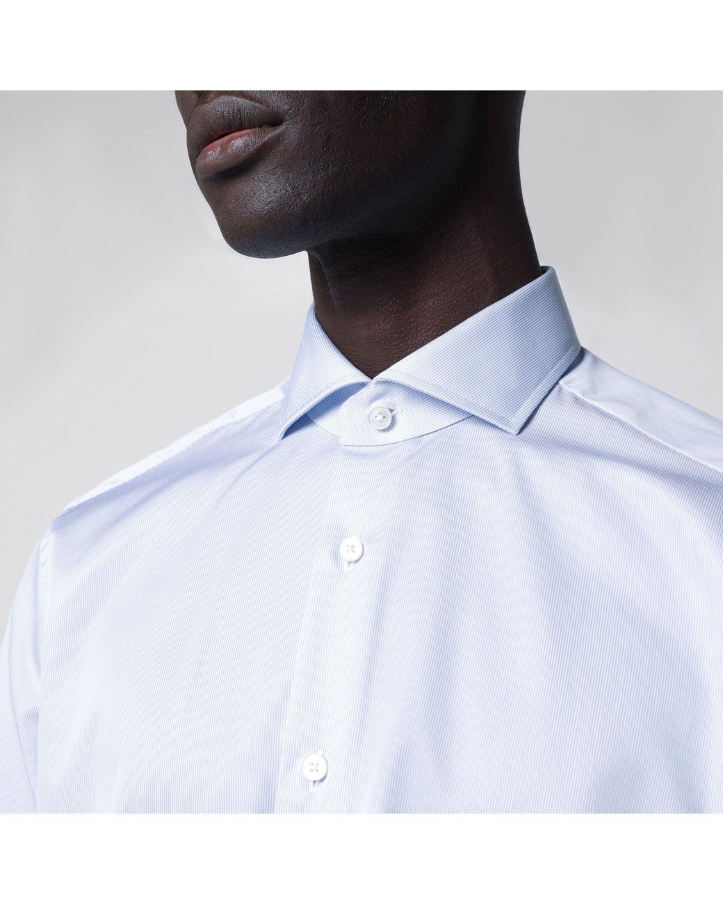 Xacus White Travel Tailor Fit Shirt for men