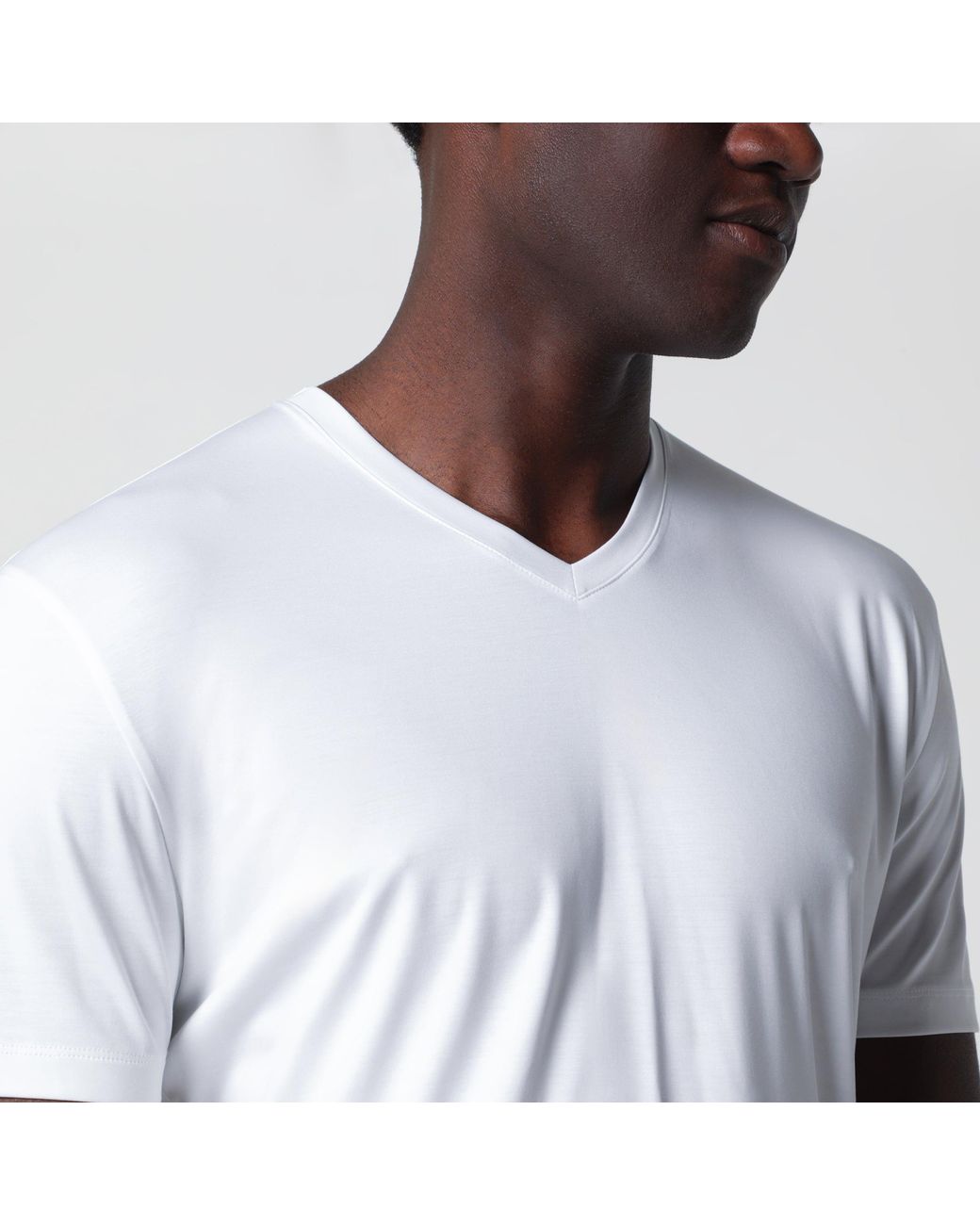 Gucci White Stretch Modal T-Shirt for men