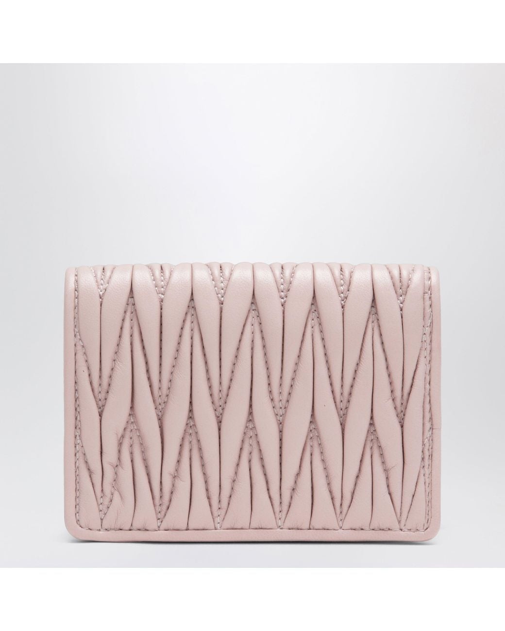 Miu Miu Pink Compact Wallet