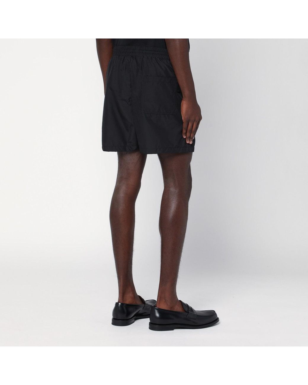 Gucci Black Swimsuit With Logo for men