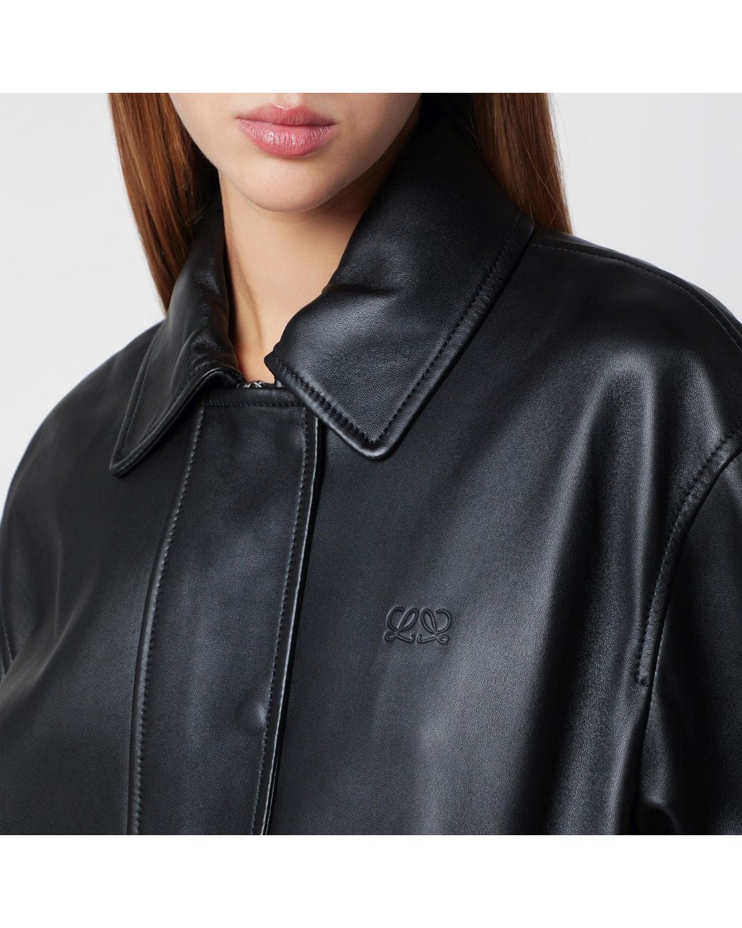 Loewe Black Lambskin Jacket