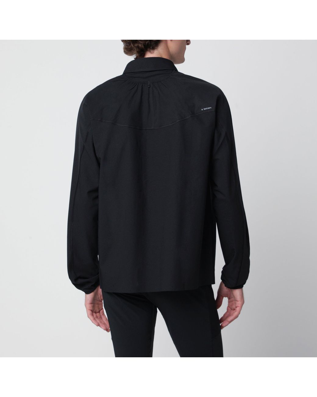 Satisfy Black Ambientwarp River Shirt for men
