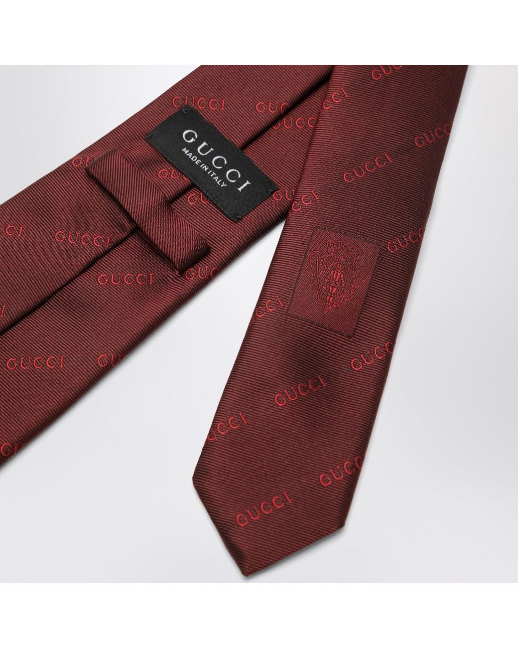 Cravatta Rossa di Gucci in Red da Uomo