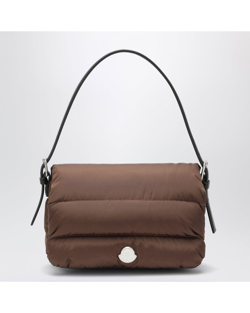Moncler Brown Caradoc Nylon Shoulder Bag