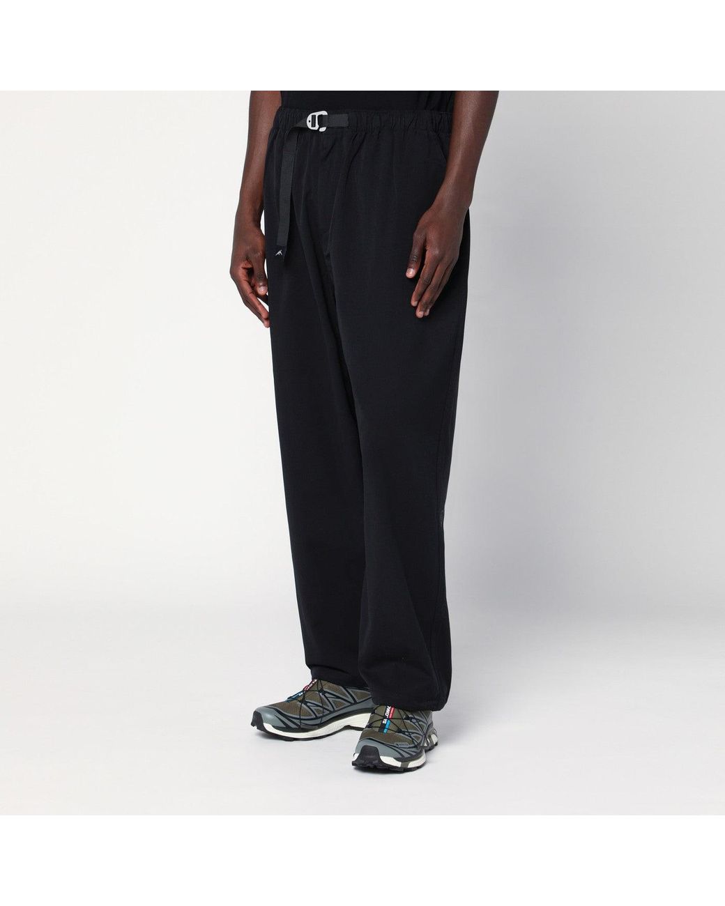 Purple Mountain Observatory Black Terrain Trousers for men