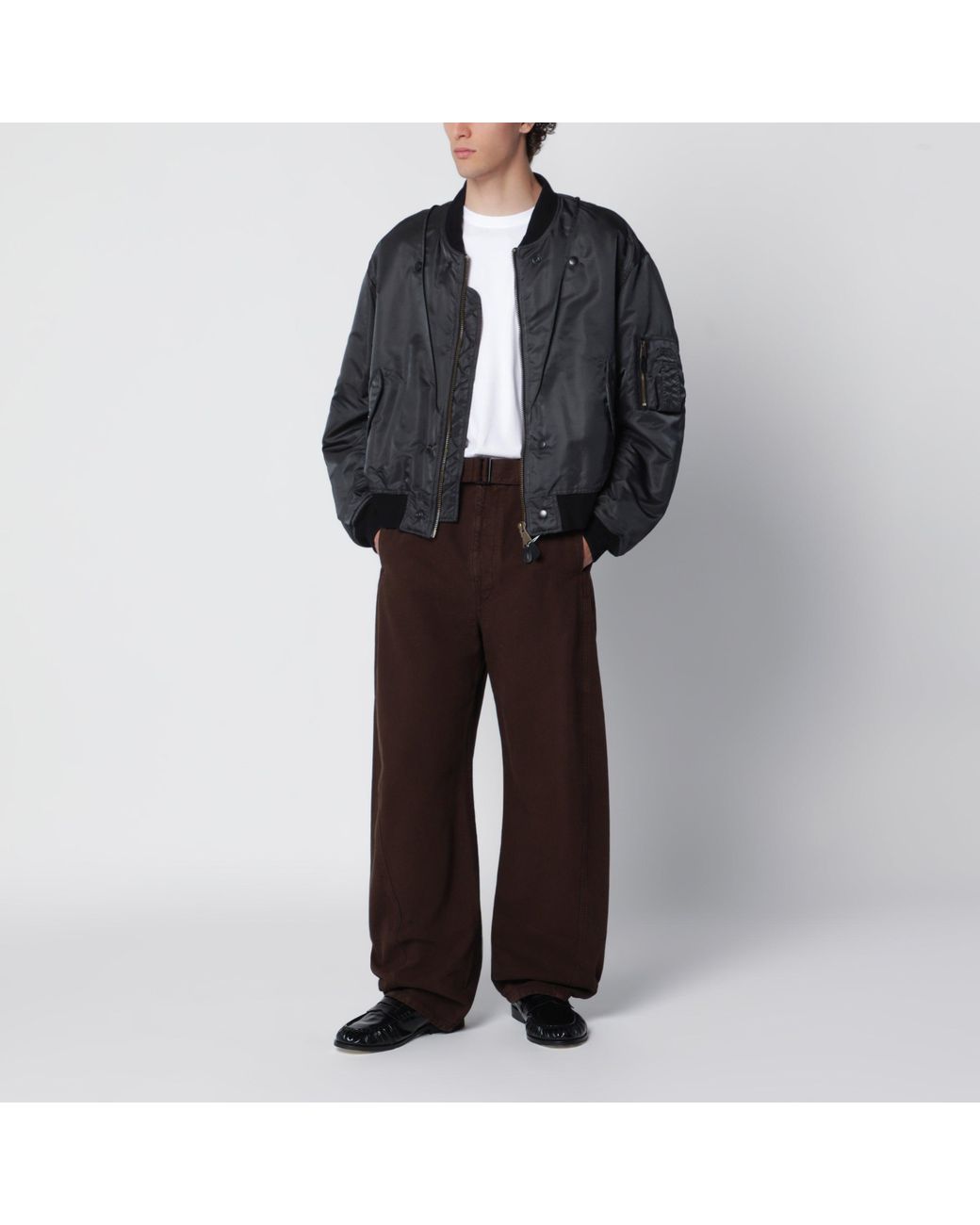 Maison Margiela Black Dark Reversible Bomber for men