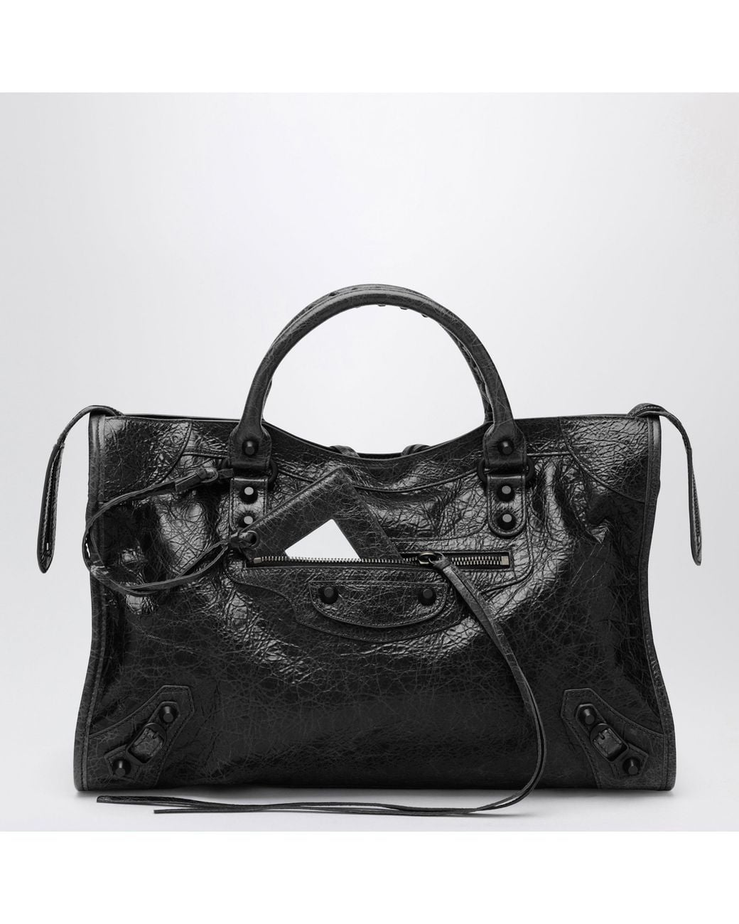 Balenciaga Black Medium Le City Handbag