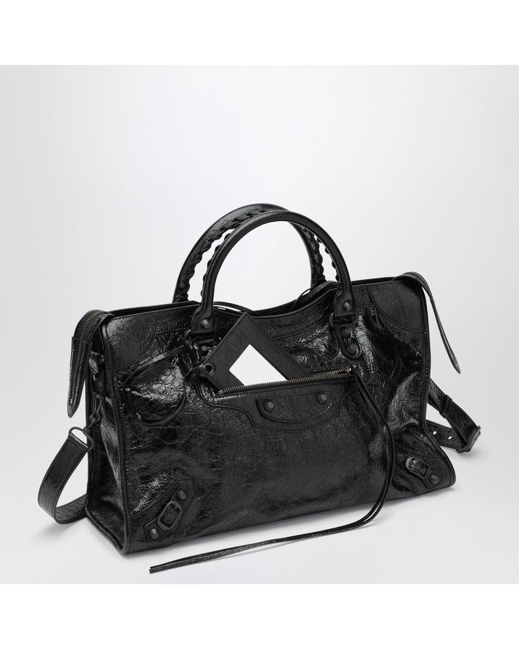 Balenciaga Black Medium Le City Handbag