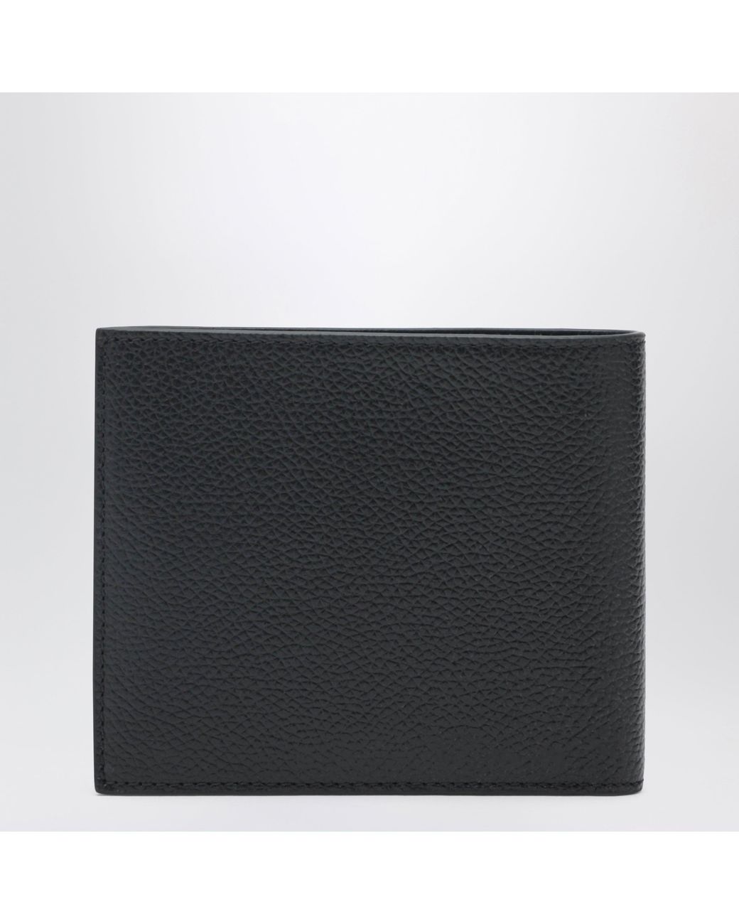 Balenciaga Black Horizontal Wallet With Logo for men