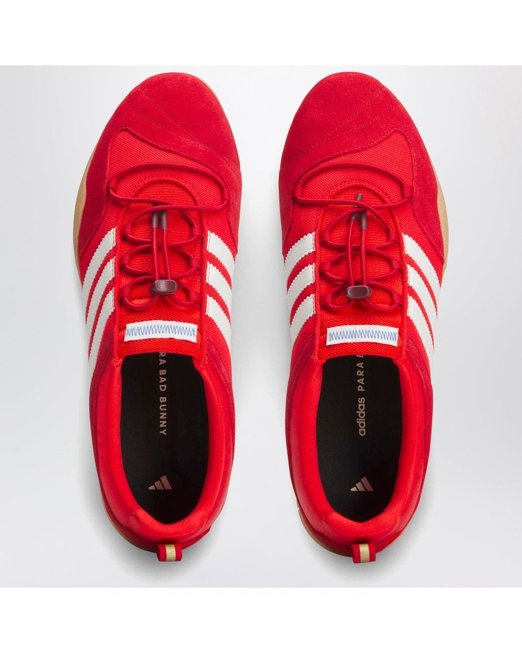 Adidas Originals Red X Bad Bunny Ballerina Low-Top Sneakers