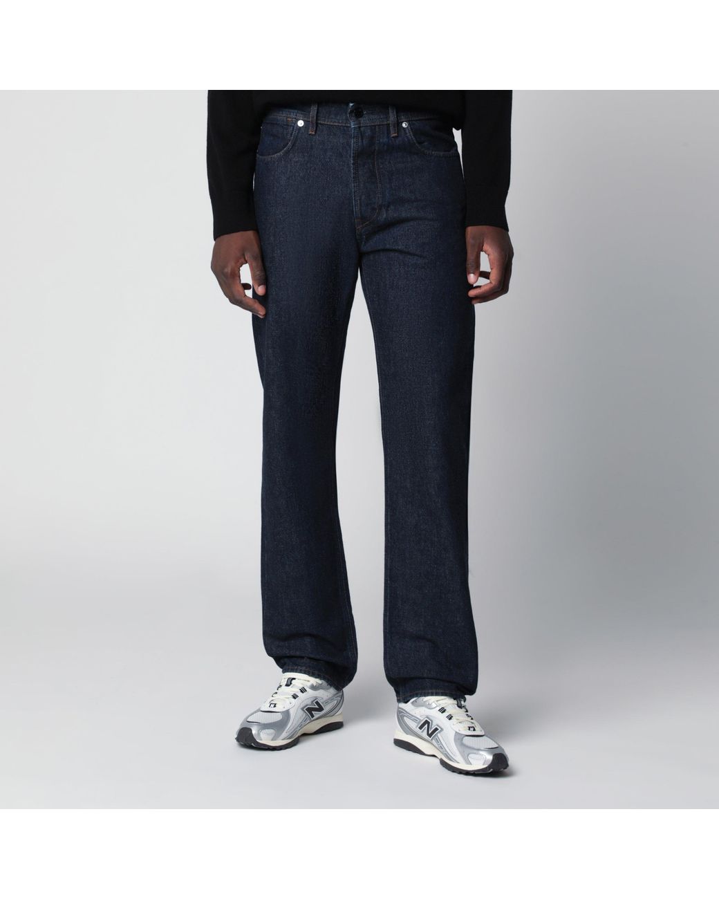 Stone Island Blue Regular Straight Jeans for men
