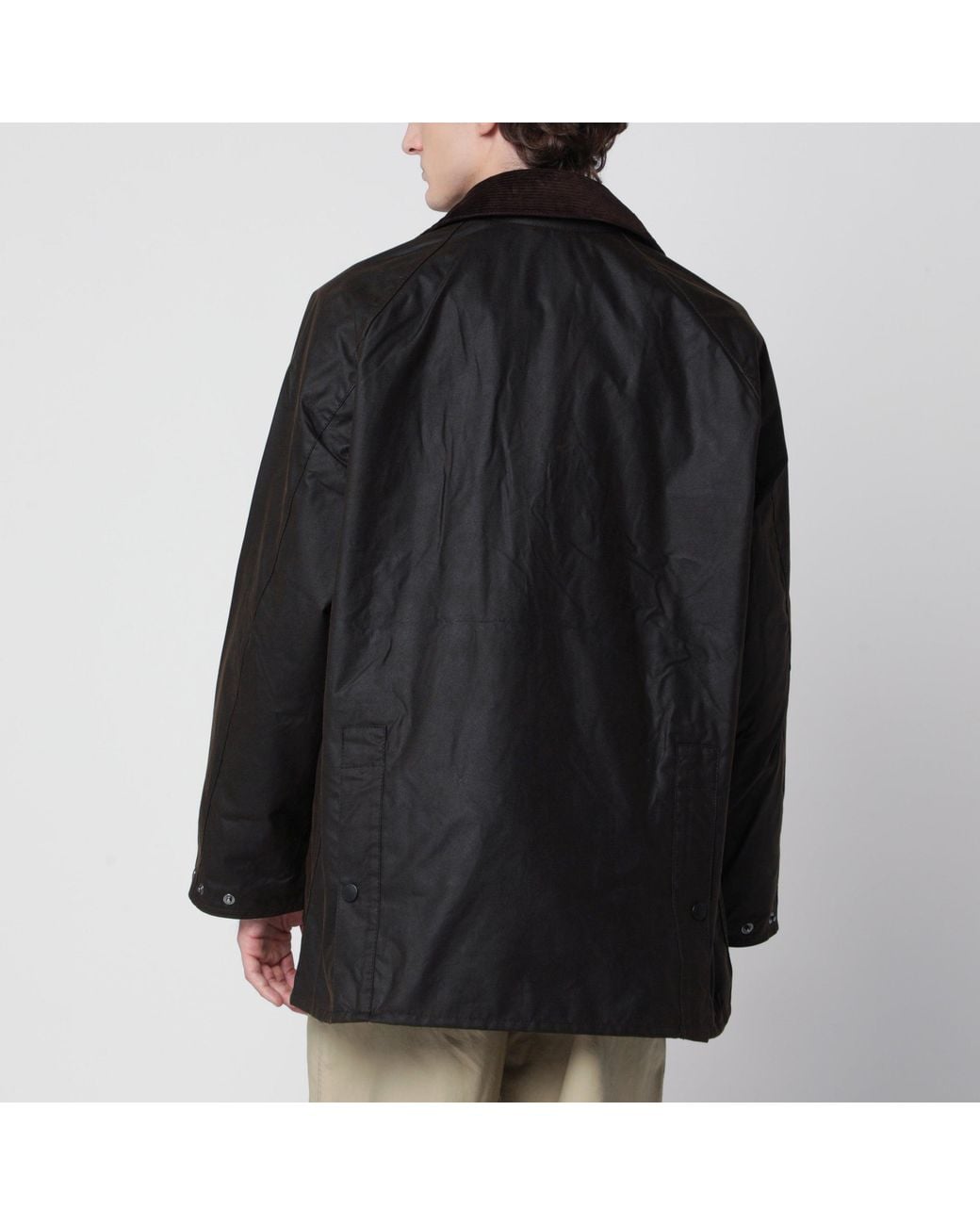 Barbour Black Dark Os Bedale Jacket for men
