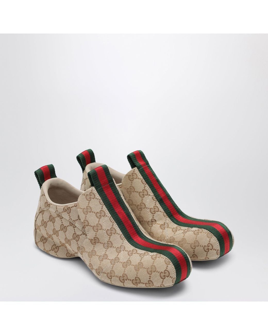 Gucci Brown Sand/ Drip Sneakers for men