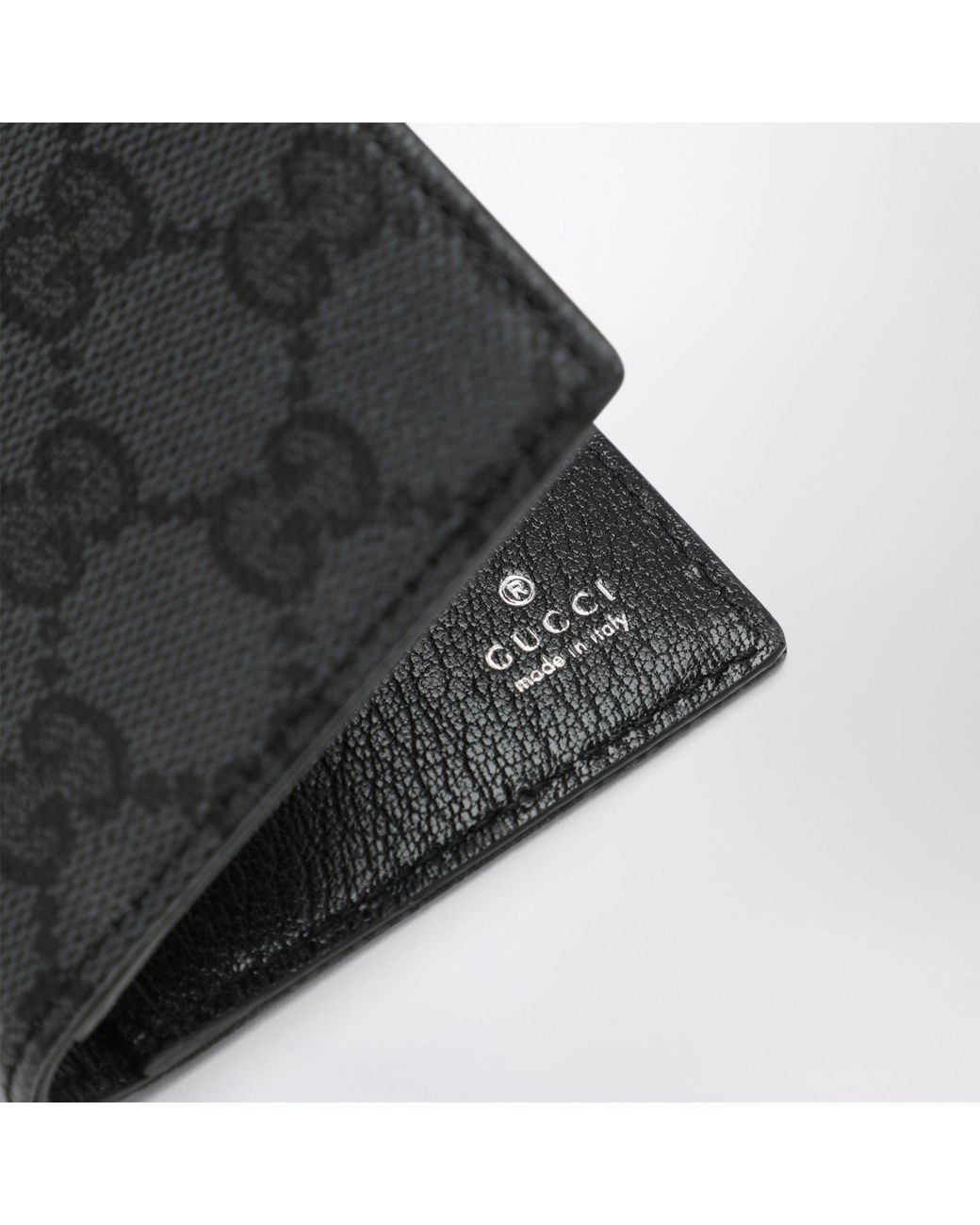 Gucci Black Essence Classic Card Holder for men