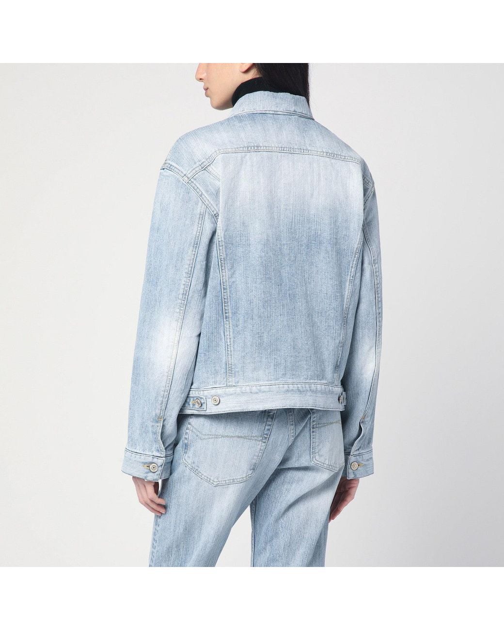 Balenciaga Blue Denim Jacket