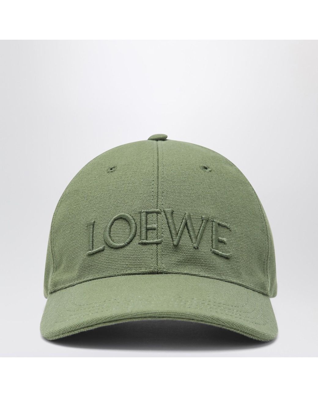 Loewe Sage Baseball Cap With Logo in Green for Men | Lyst