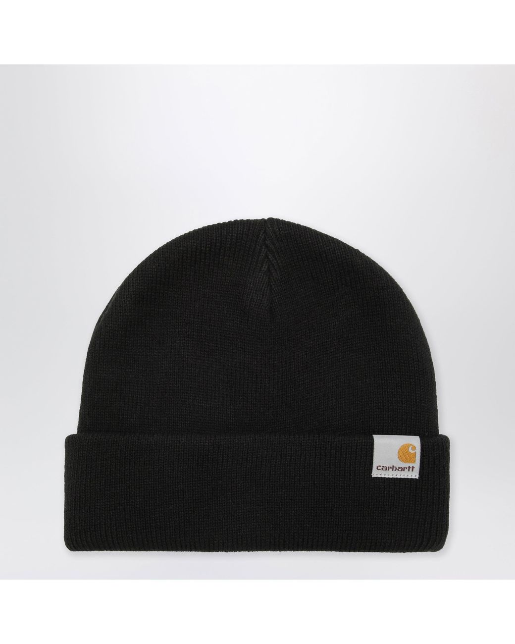 Carhartt Black Stratus Hat Low Beanie for men