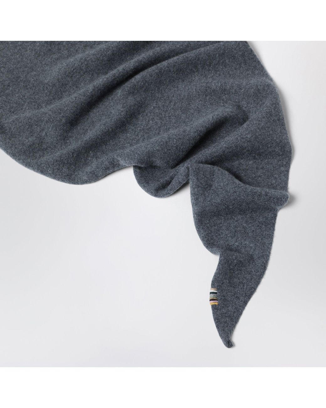 Extreme Cashmere Black Triangular Cashmere Scarf