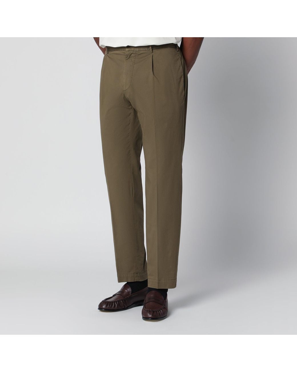 Santaniello Green Trousers for men