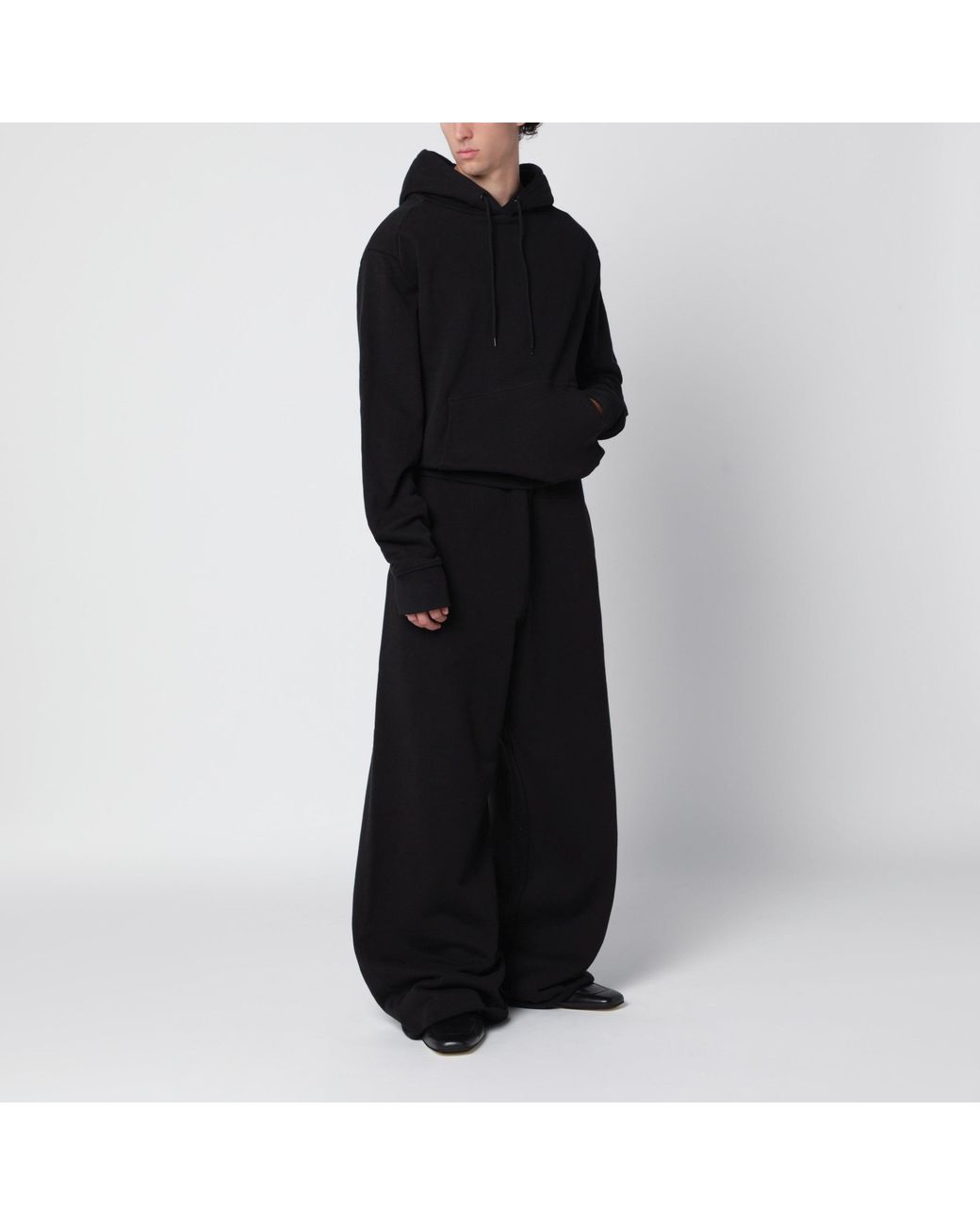 Entire studios Black Standard Hood Hoodie for men